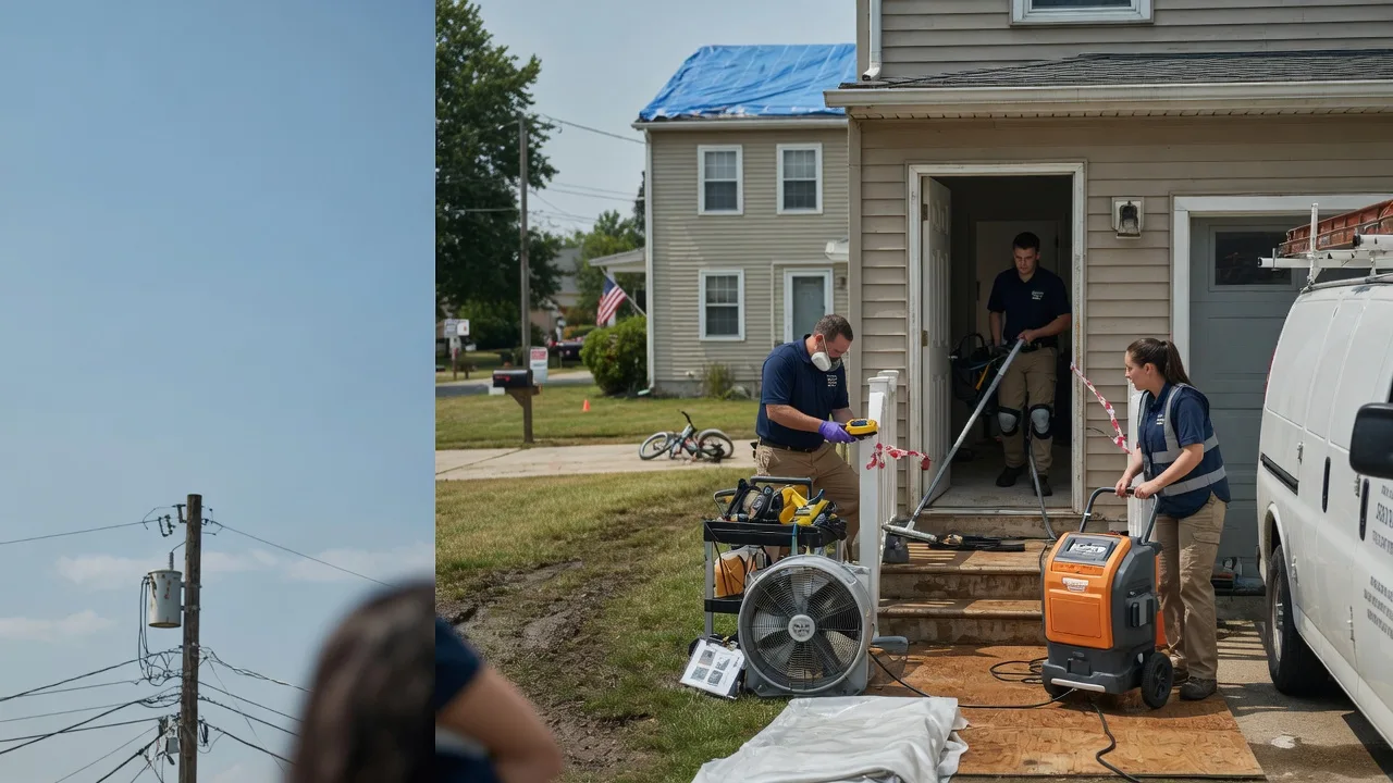 Water Damage Repair in Pequannock, NJ near me
